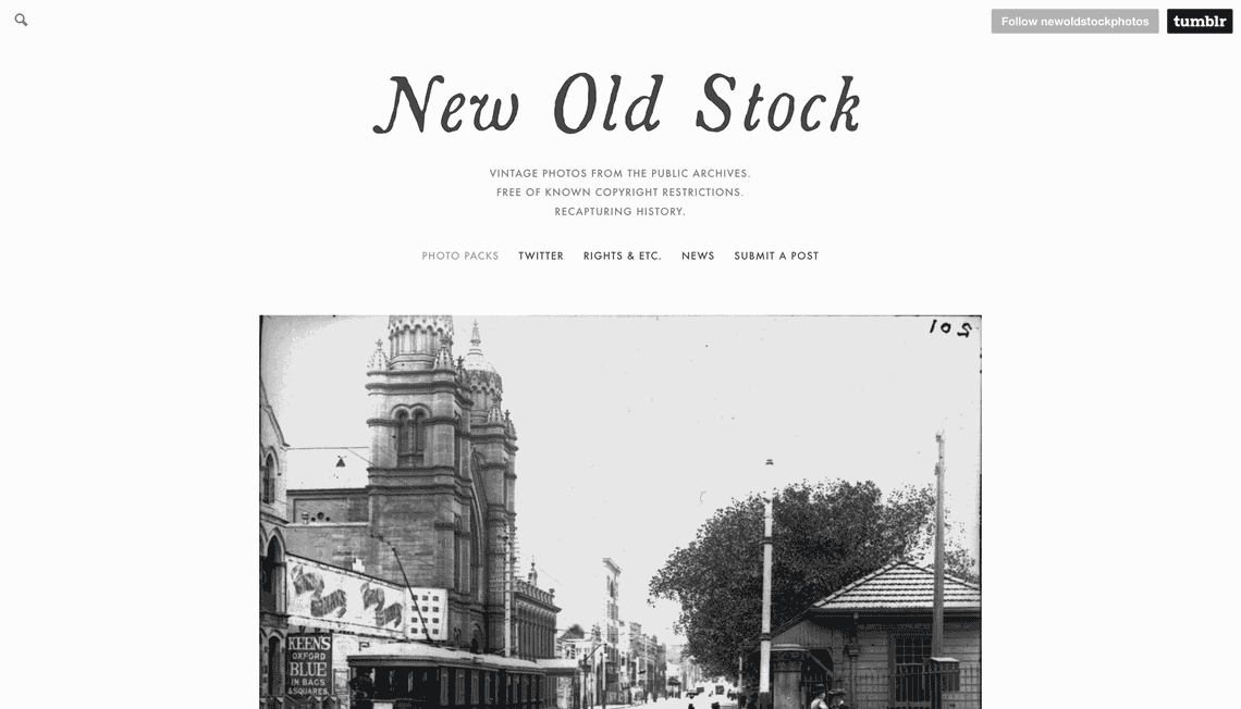 Capture d'écran de New Old Stock New Old Stock